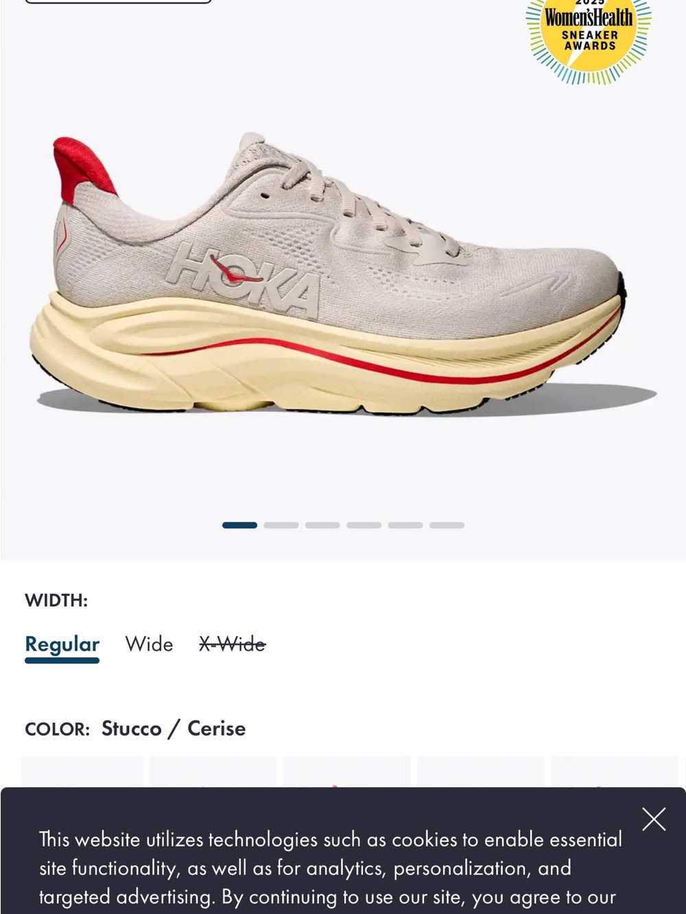 Women’s Hoka Clifton 10 size 9.5